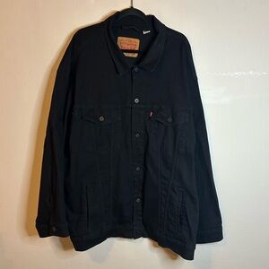 Levi’s Black Denim Jean Jacket